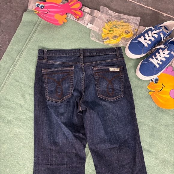 Calvin Klein Jeans Dark Blue Boot Cut Women’s 8 - Picture 9 of 16